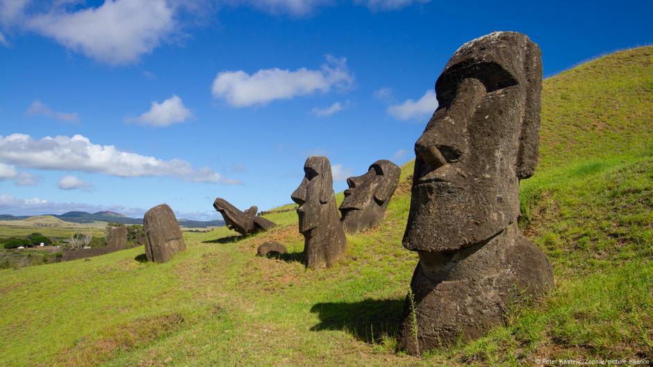 Científicos prueban que los moáis de Rapa Nui ‘caminaron’