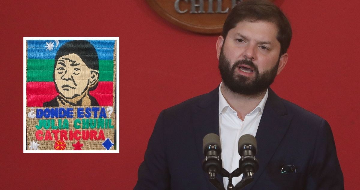 El presidente Boric llama a la verdad y justicia en el caso de Julia Chuñil tras su desaparición