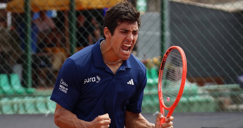 Cristián Garin avanza a la final en el Challenger de Antofagasta tras una dura batalla contra Vallejo