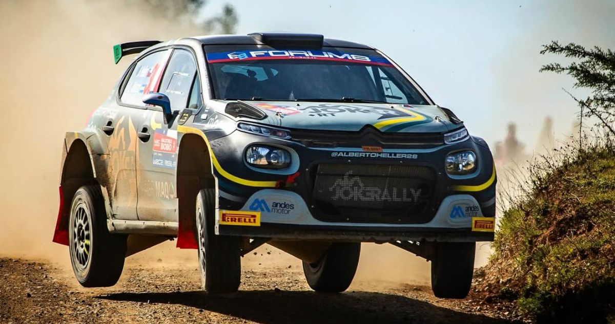 Alberto Heller domina en Coyhaique y conquista el Shakedown de la séptima fecha del RallyMobil 2025
