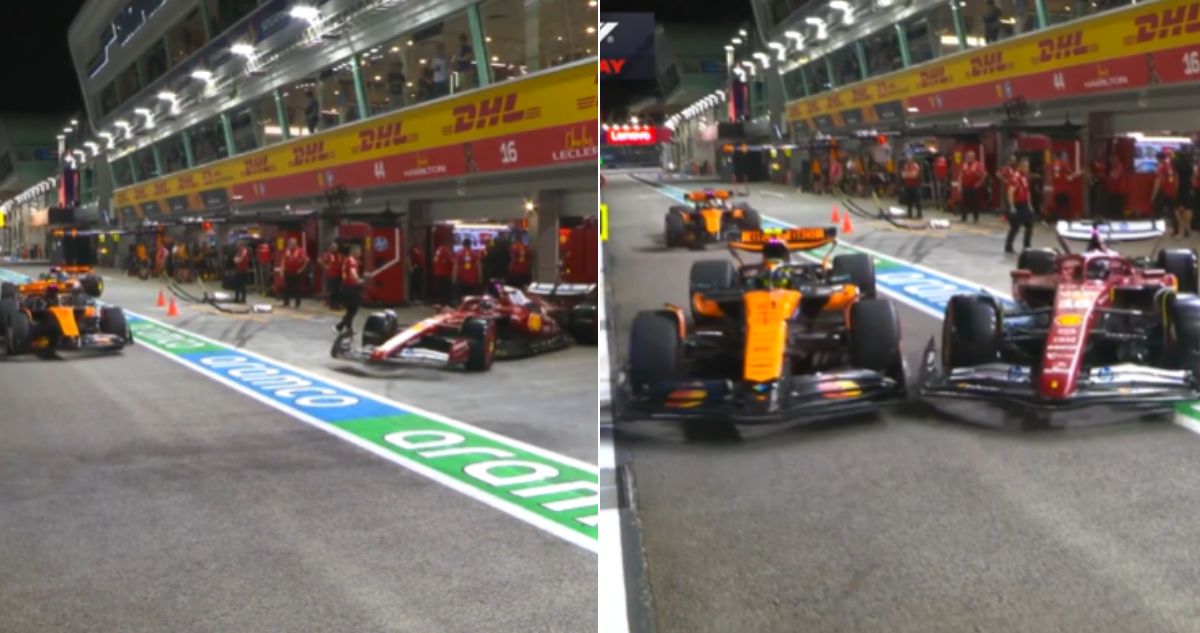 Análisis del incidente entre Leclerc y Norris en Singapur que llevó a la Ferrari a pagar una millonaria multa